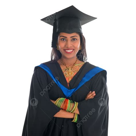Indian University Student Portrait Mba Woman Happy Modern Png