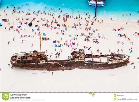 Shipwreck On Zakynthos Stock Photo Image 43467663