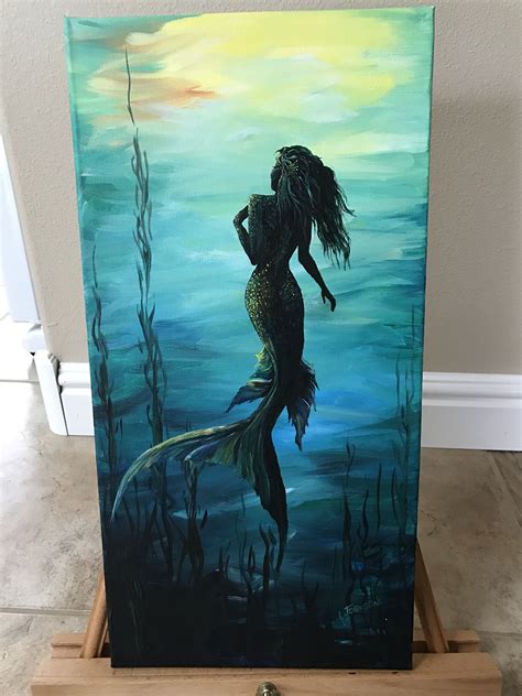 √ Acrylic Mermaid Painting Ideas Popular Century