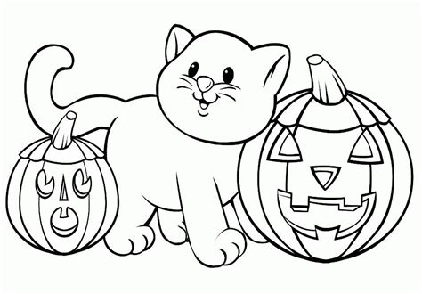 Download Free Printable Preschool Halloween Coloring Pages ...