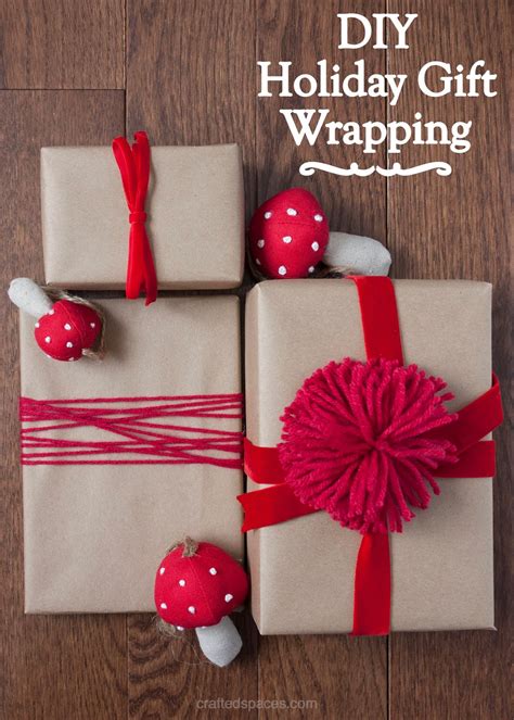 Crafted Spaces Diy Holiday T Wrapping