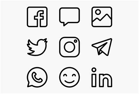 Dibujado a mano tecnologia icono redes sociales. Iconos De Redes Sociales Png - Redes Sociales Para Dibujar ...