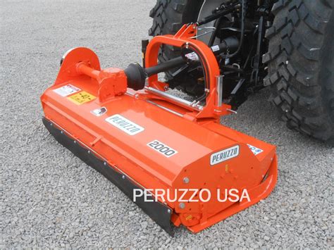 Offset Flail Mower For Kubota Tractors Best Brand Peruzzo