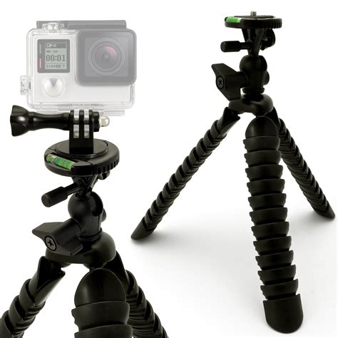 Large Flexible Tripod Quick Release Action Camera Mount With Thumb