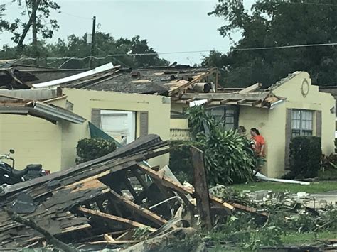 Orlando Hit By Saturday Tornado As Tropical Storm