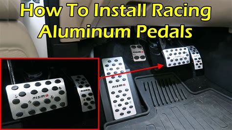 How To Install Racing Pedals In Your Car Youtube