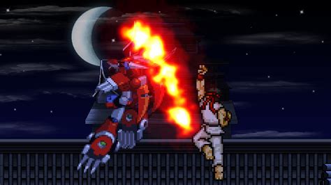 Axl Megaman X Mugen Lanetaflyer