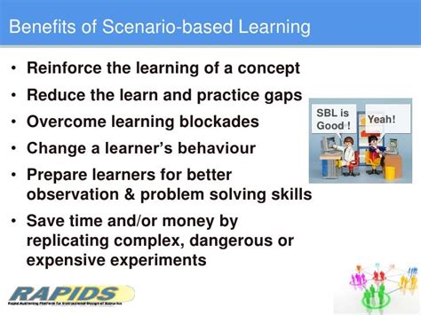 Delivering Scenario Based Learning Using Rapids
