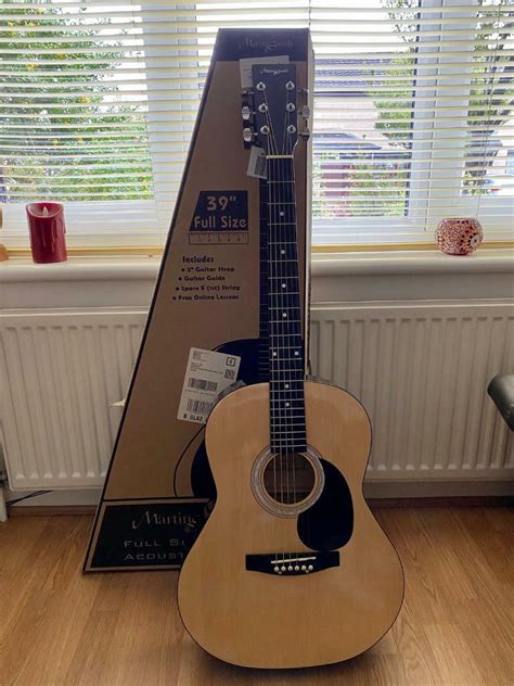 Martin Smith Full Size 39 Acoustic Guitar Beginner In Livingston