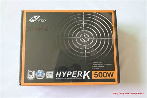 Specifications warranty to order the fsp hyper k series provides efficiency of more than 85%. 가격과 전력 모두를잡은 FSP HYPER K 500W 80PLUS Standard 230V EU:: 보드 ...
