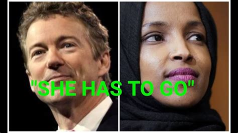 Rand Paul Calls Ilhan Omar Ungrateful And Offers To Buy Her Ticket Back