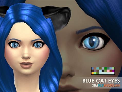 Cat Eyes 5 Non Default Colors At Simply Morgan Sims 4 Updates