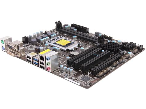 Asrock B75m Gl R20 Lga 1155 Micro Atx Intel Motherboard With Uefi Bios