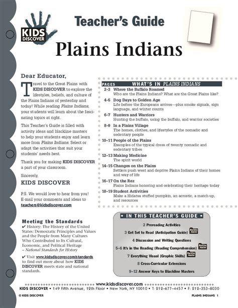 Plains Indians Artofit