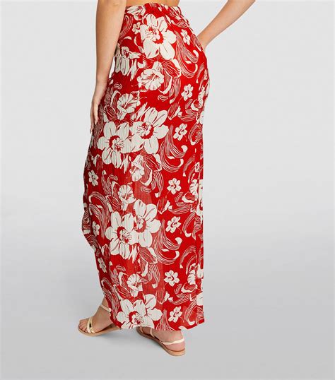 Faithfull The Brand Floral Print Lulu Maxi Skirt Harrods Us