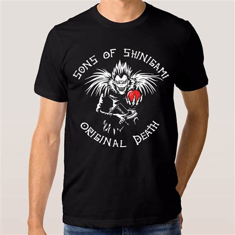 Death Note Sons Of Shinigami Anime T Shirt Mens Womens All Sizes In