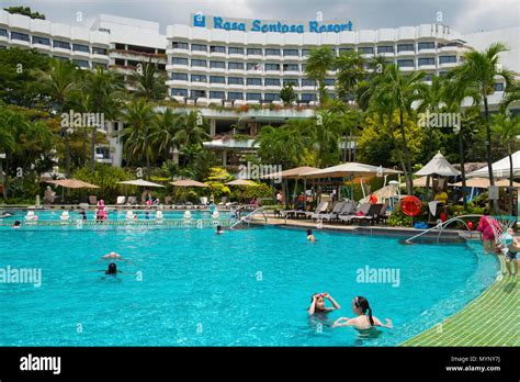 Shangri La Rasa Sentosa Resort Hotel And Spa Singapore Stock Photo Alamy