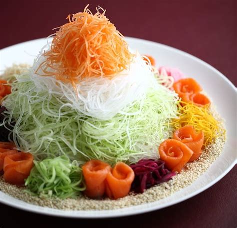 After the new year holiday, we are quite busy with our chinese lunar new year (2018 is the year of dog), preparing gifts, storing food and buying new clothes. Pretty, festive, and healthy- Yu Sheng (Prosperity Toss ...
