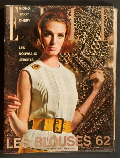 Elle French Vintage Magazine Blouses Issue 16 March 1962 Ebay