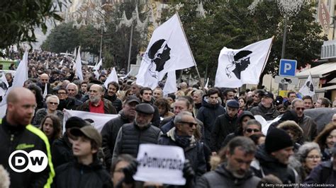 Corsica Nationalist March Draws Thousands Europe