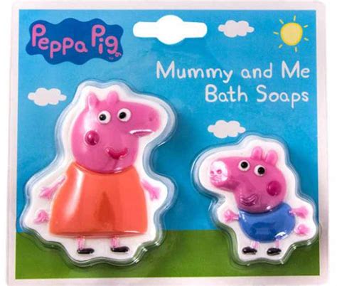 Peppa Pig Mummy And Me Bath Soaps 2 Character Soap T Set Ebay