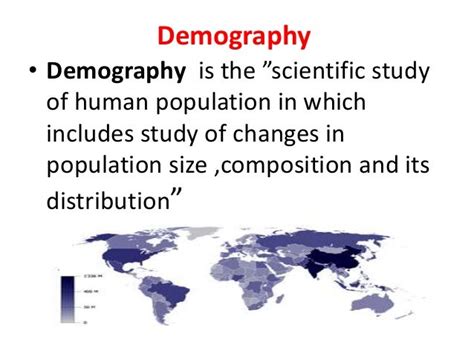 Demography Ppt