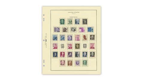 New United States Stamp Album Designed For Collecting Used Stamps