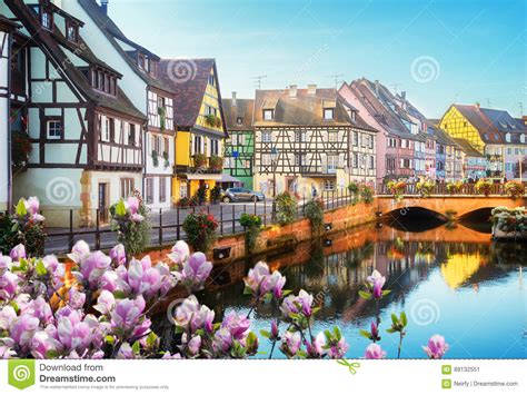 Colmar Beautiful Town Of Alsace France Stock Image Image Of Outdoor Facade 89132551