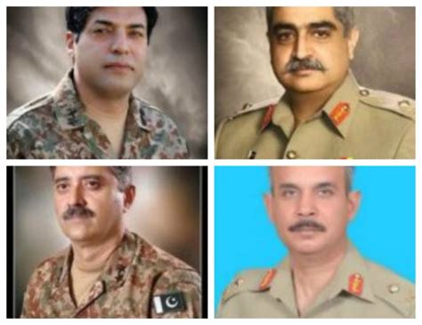 Four Pakistan Army Officers Promoted To Rank Of Lt General Ispr