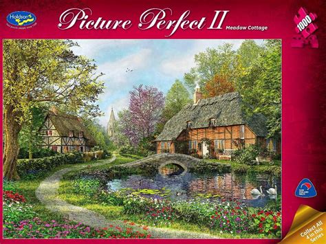 Holdson Picture Perfect Ii Meadow Cottage Puzzle 1000 Pieces