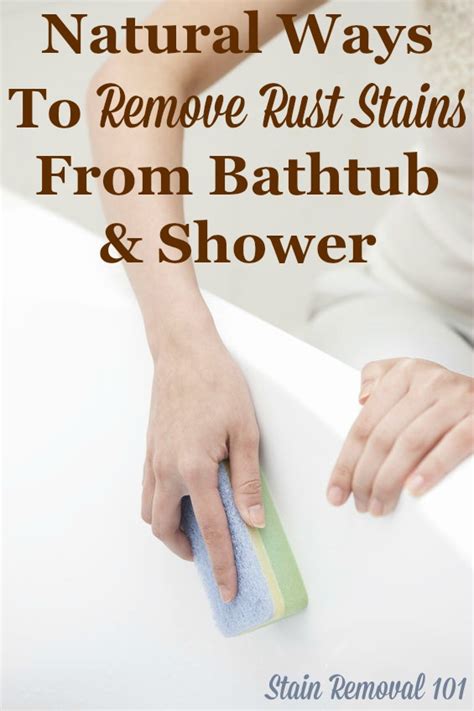 Algae and chemical stains on pool tiles; Removing Rust Stains From Bathtub: Natural Home Remedies
