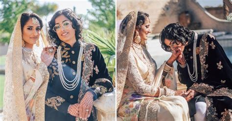 Indian Pakistani Lesbian Couple Goes Viral For Beautiful Photos In