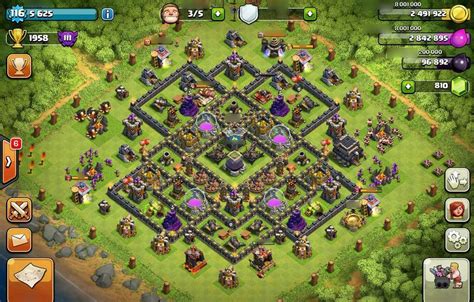 Best coc th9 farming base link anti everything new update 2021 with bomb tower & air sweeper.these layouts are anti valkyrie, giants, bowlers so, if you are tight on dark elixir and looking to upgrade dark troops or heroes then definitely you can try this coc th9 farming base to protect both. Combinating 4 mortars perfectly TH9 farming base ...