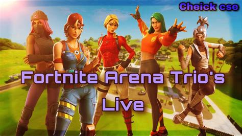 Before arena was introduced, practice for esports events was extremely hard to come by. LIVE FORTNITE ARENA TRIO - YouTube