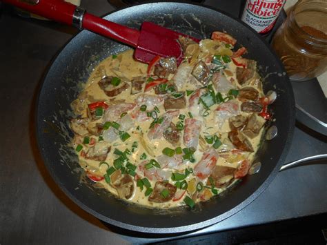 A fast pan sauce gets life from zesty lemon juice, warm crushed red pepper and herby parsley. Low Carb Shrimp With Andouille Sausage Keto Diabetic Chef's Recipe