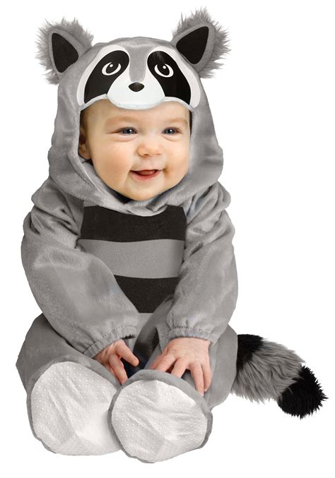 Baby Raccoon Costume Warm Halloween Costumes For Babies