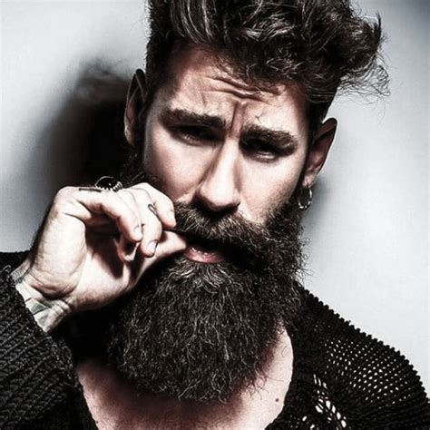 Gents of all ages can rock a mohawk, particularly when it's a sophisticated version, such as this one. 60 Awesome Beards For Men - Masculine Facial Hair Ideas