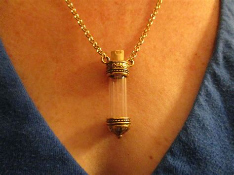 In My Etsy Shop Keepsake Vial Necklace Vial Necklace Urn Necklace