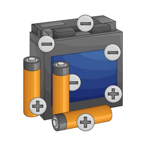 Premium Vector Illustration Of Battery