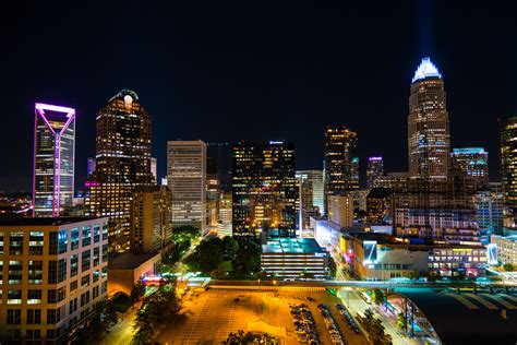 Downtown Charlotte At Night Nan Palmero Flickr