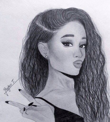 Ariana Grande Art Drawing Ariana Grande Drawings Celebrity Drawings
