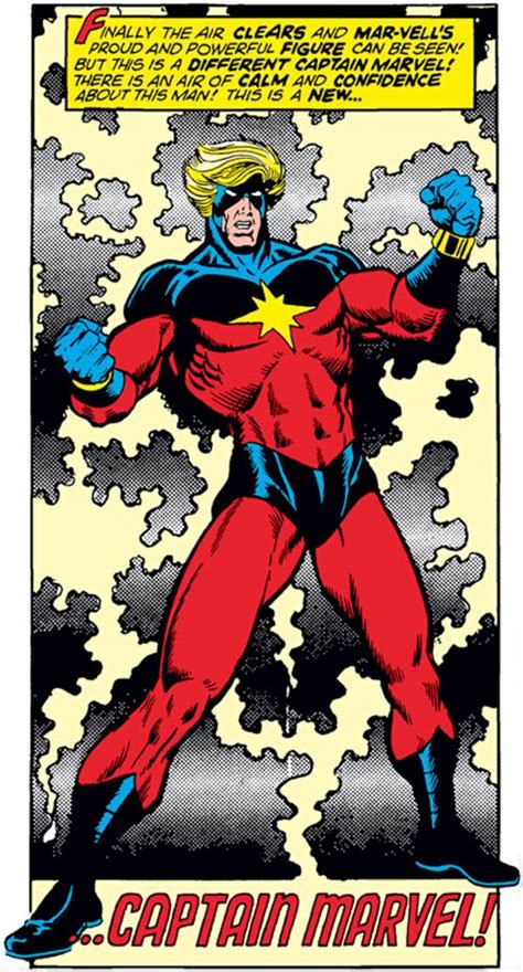 Captain Marvel Marvel Comics Mar Vell Avengers Cosmic