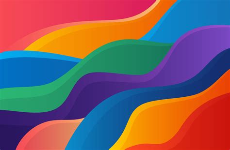 Dynamic Liquid Wave Colorful Background 1340248 Vector Art At Vecteezy