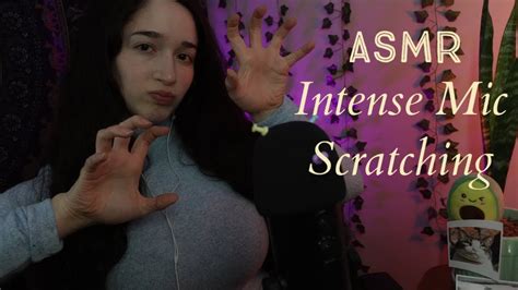best [asmr] ever intense mic scratching background noise youtube