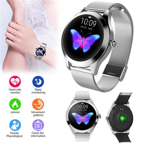 Smart Watch for Android and iOS Phone 2020 Version IP68 Waterproof, EEEKit Fitness Tracker Watch ...