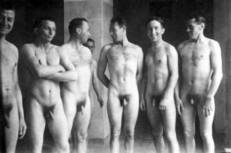 Vintage Male Swimmers Nude Cumception