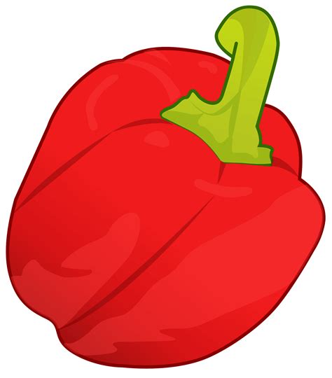 Bell Pepper Red Clipart Png Png Mart