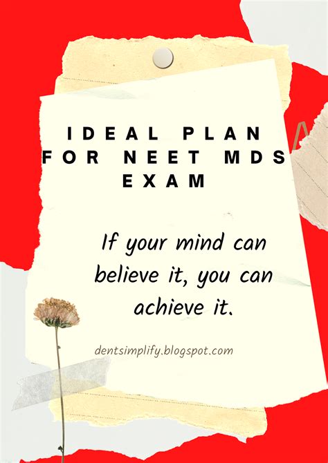 NEET MDS preparation related topics [Being consistent & studying smart