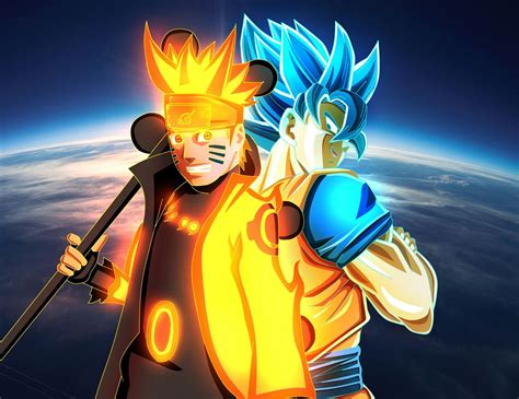 Las Mejores 106 Imagenes De Goku Contra Naruto Jorgeleonmx