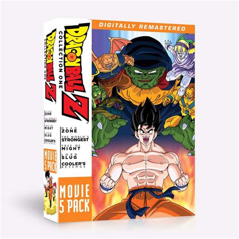 Updated on october 10, 2020. Shop Dragon Ball Z Movie Collection One (Movies 1-5 ...